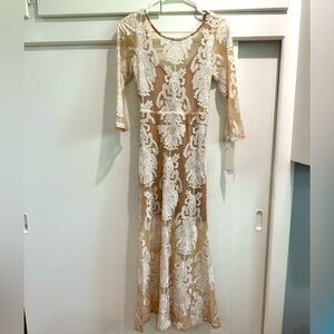 Love and lemons white lace dress